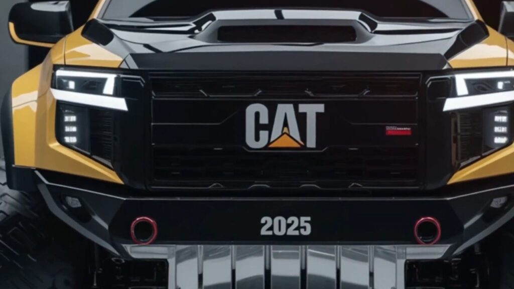 2025 Caterpillar Pickup Truck Front