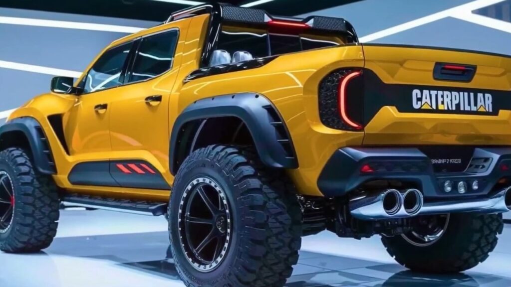 2025 Caterpillar Pickup Truck Rear