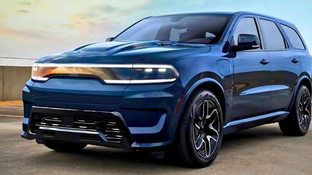 2026 Dodge Durango CGI Render