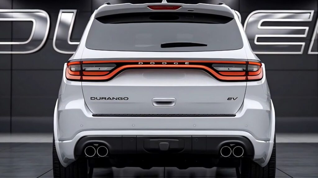 2026 Dodge Durango Rear Render