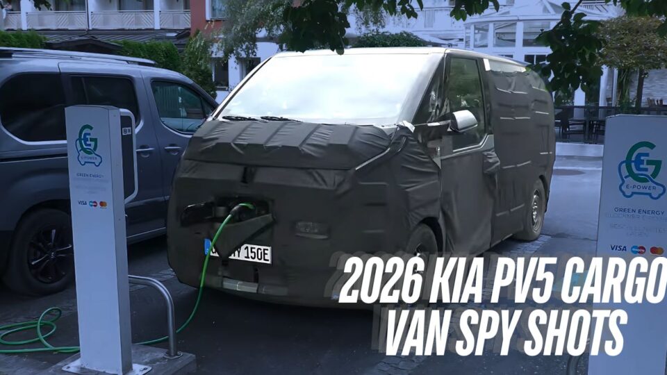 2026 Kia PV5 Cargo Van Spotted Testing, Set to Challenge VW’s ID. Buzz