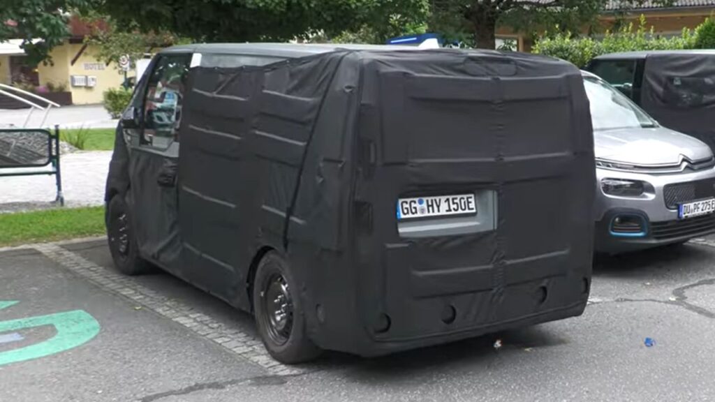 2026 Kia PV5 Cargo Van Spy Shot