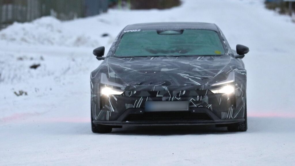 Polestar 5 Spy Shots Front